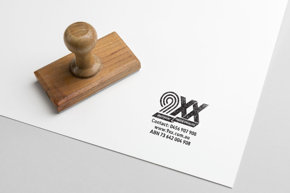 9xx Independent Porsche Specialists Service Stamp 
