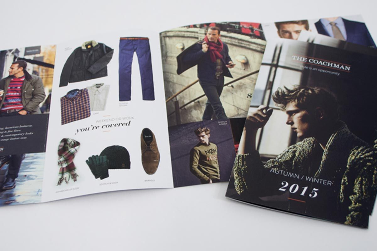 Coachman style winter mailer brochure 