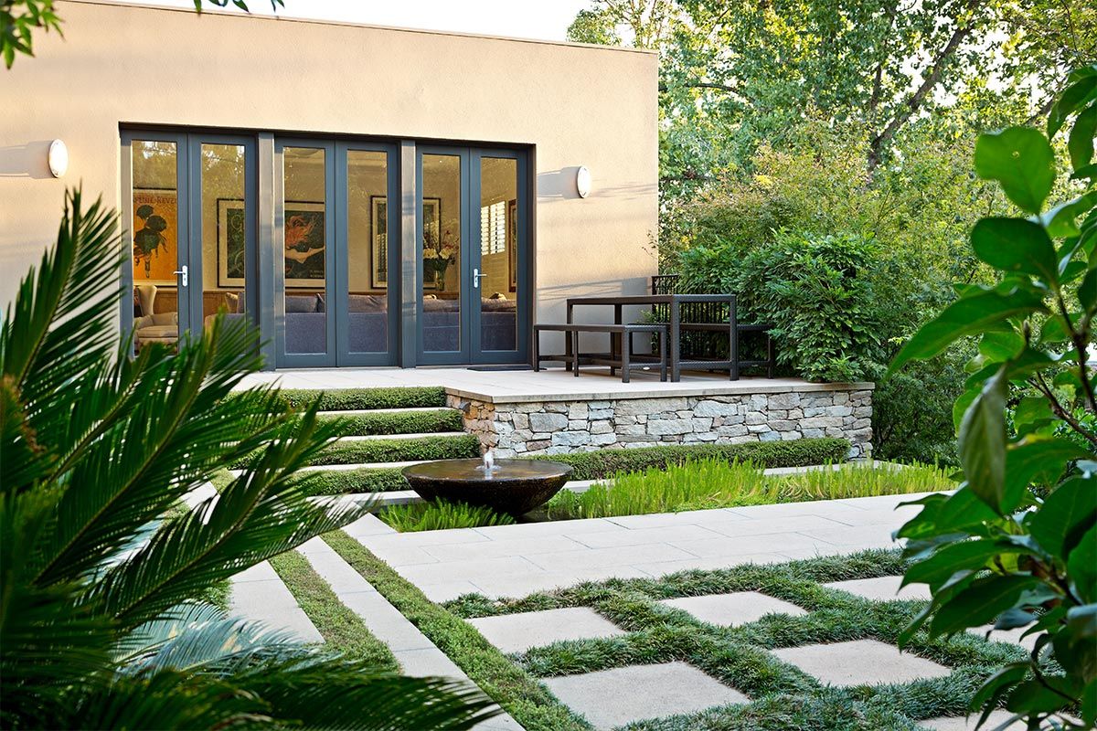 Michael Byrne landscaped garden 