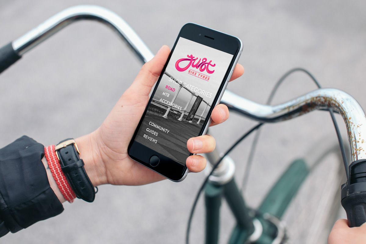 just bike tyres online website ecommerce mobile bike 