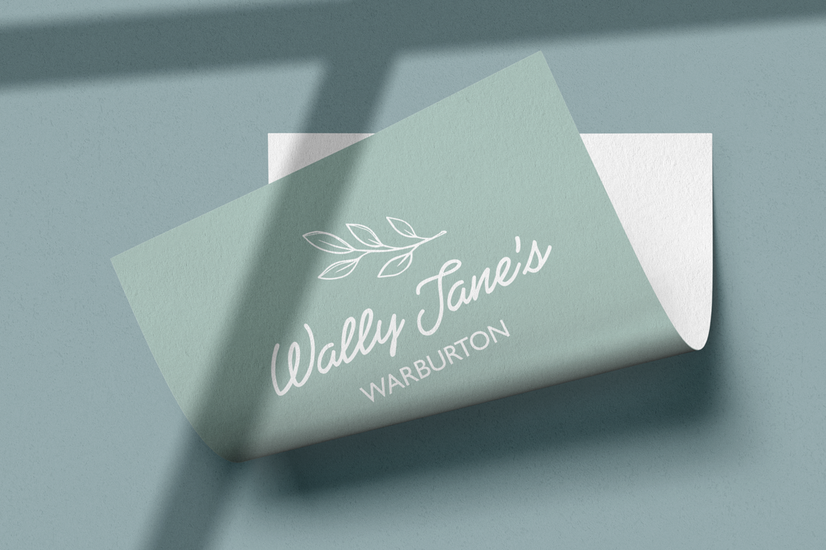 Wally Jane's Retail Accommodation Booking Site Branding Logo