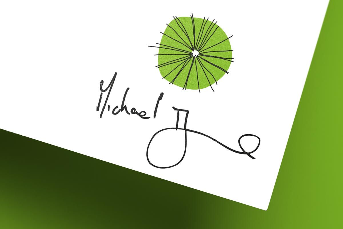 Michael Byrne illustrative logo 