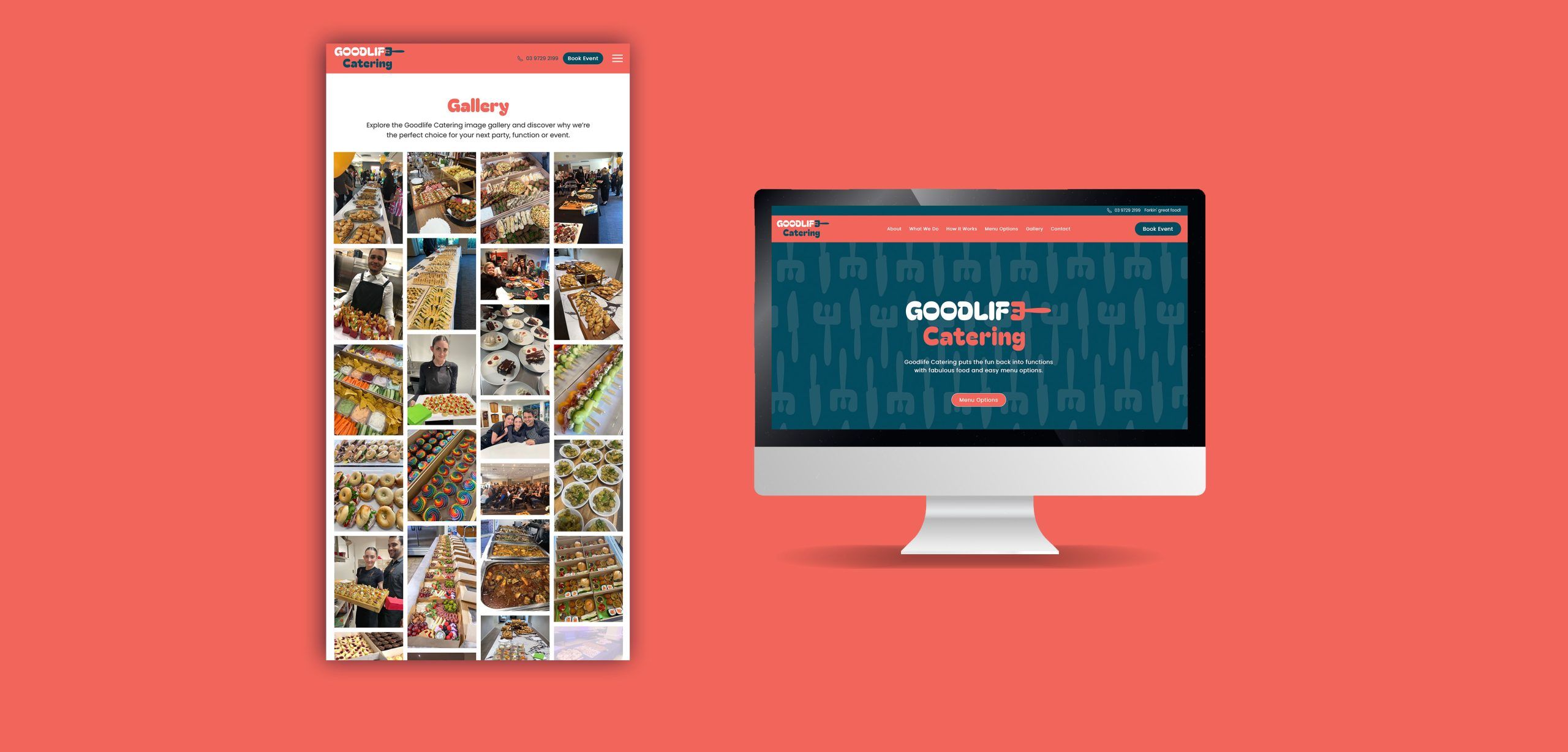 Goodlife Catering Responsive Website