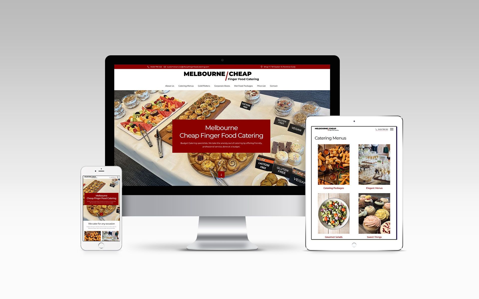 Cheap finger food website