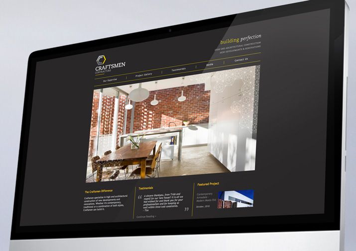 Craftsmen Contractors Website