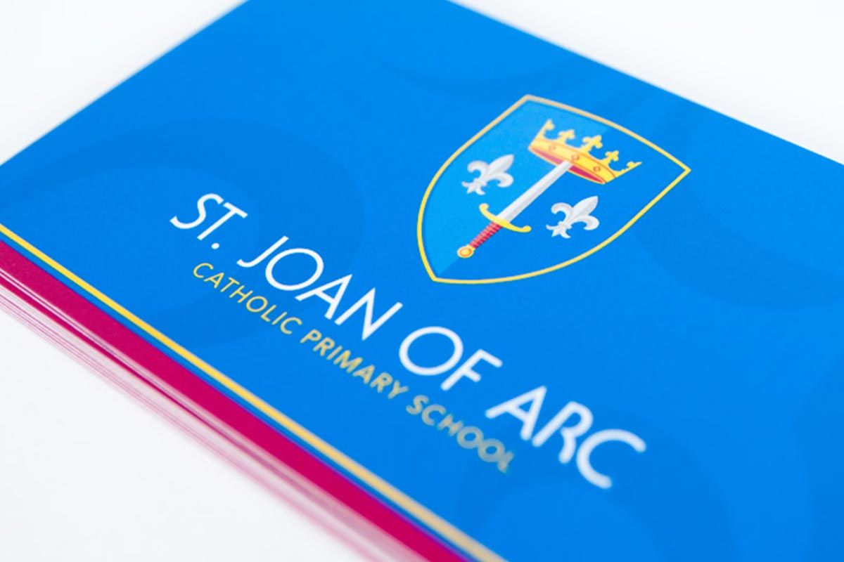  St Joan of Arc  Business Card