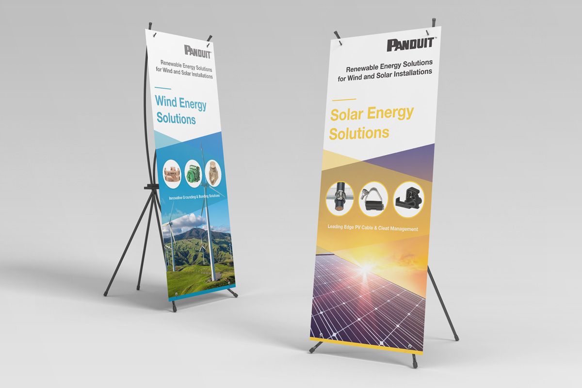 Panduit Pull Up Banners
