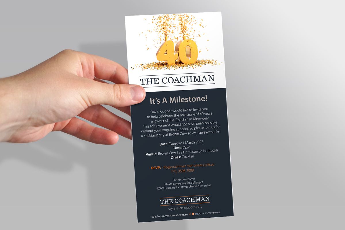 The Coachman Invite