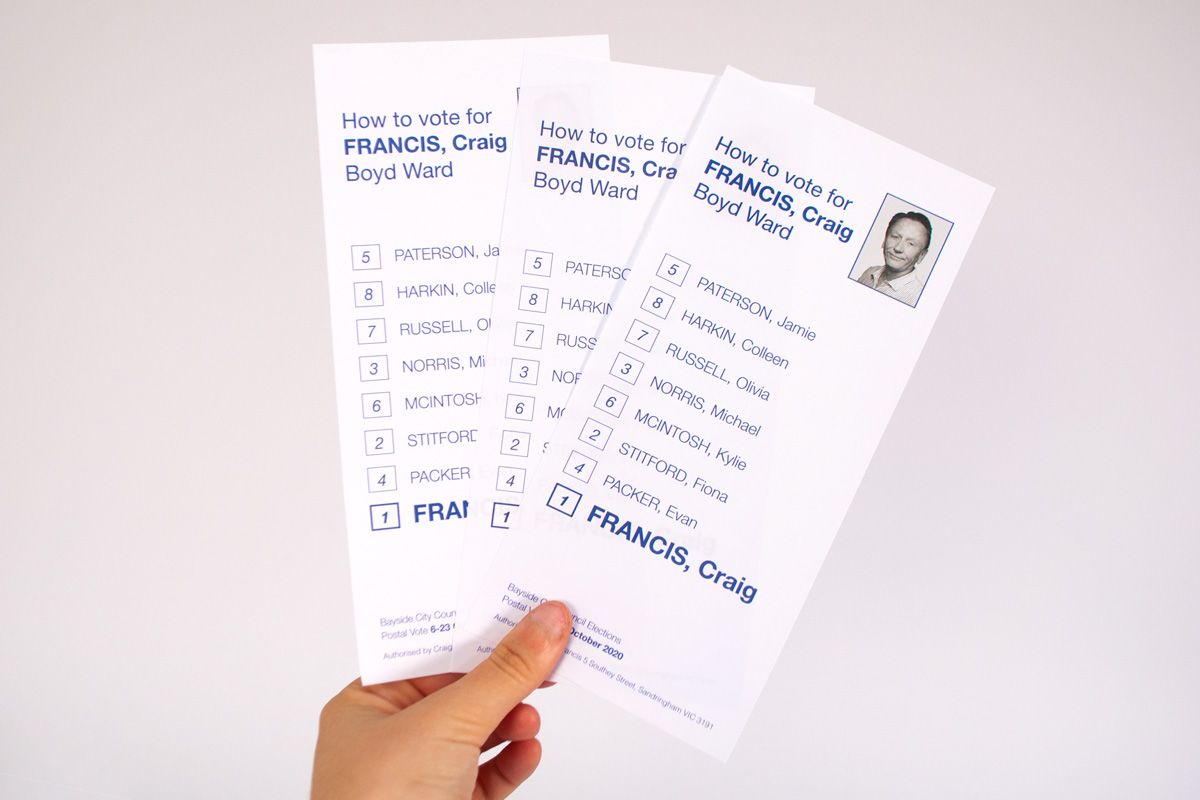 Craig Francis Council Election Campaign