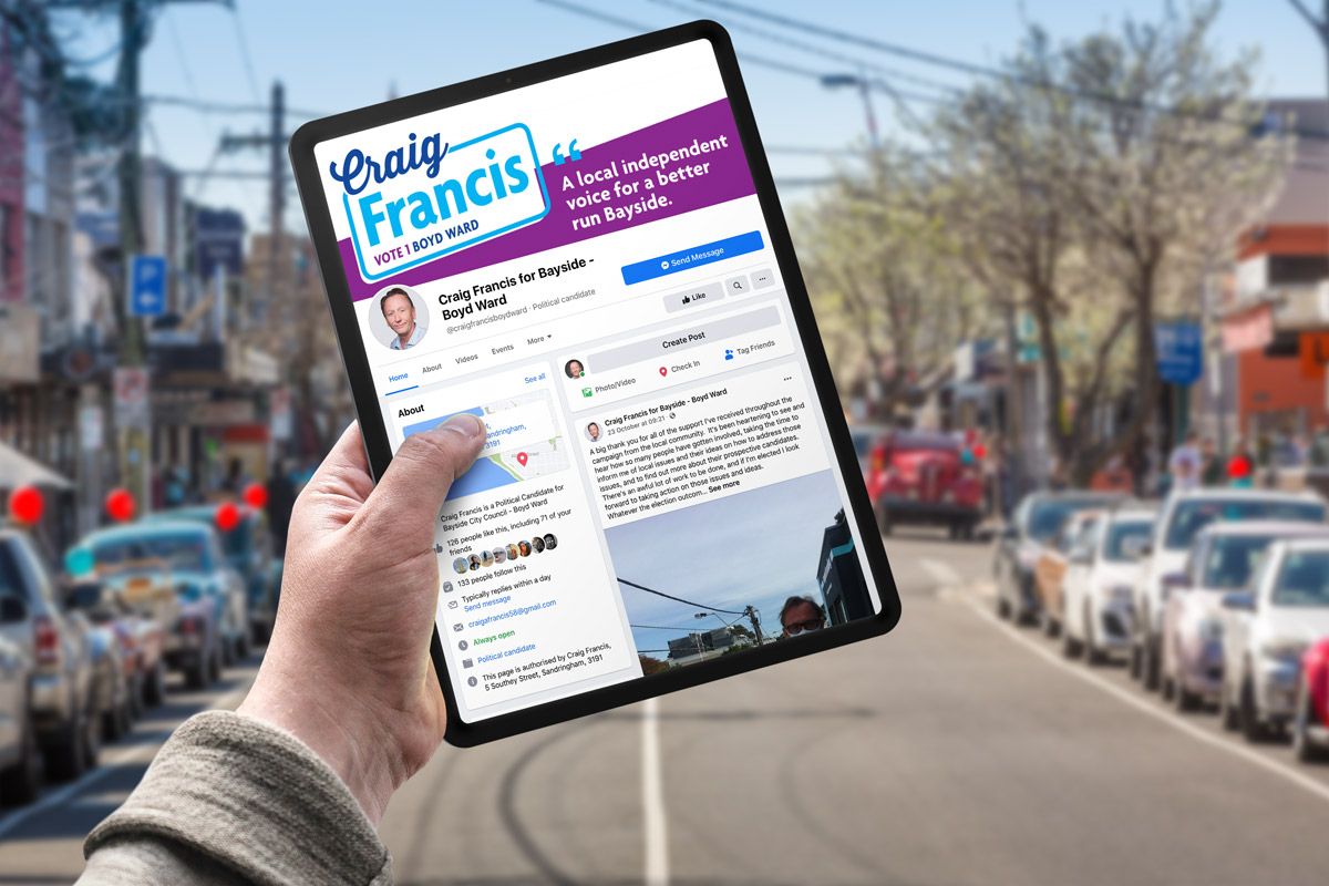 Craig Francis Council Election Campaign