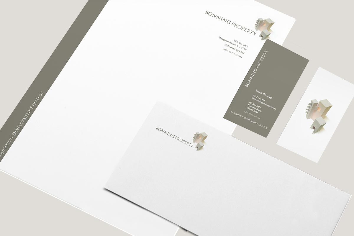 Bonning Property High End Property Consultant - Stationery