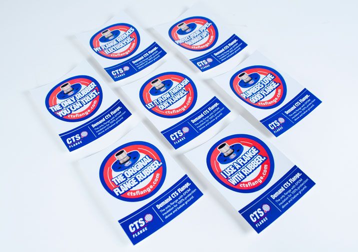 CTS Flange Stickers