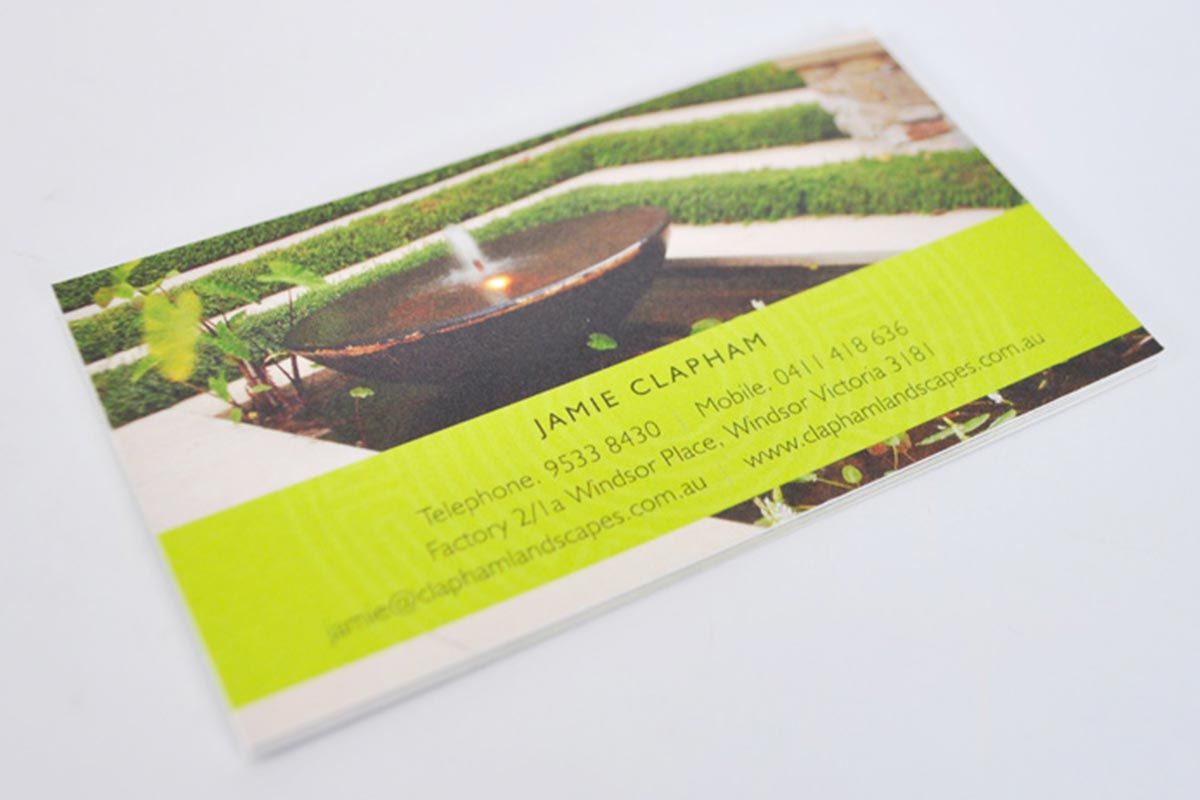 Clapham Landscapes Landscapes Design Architect Business Card