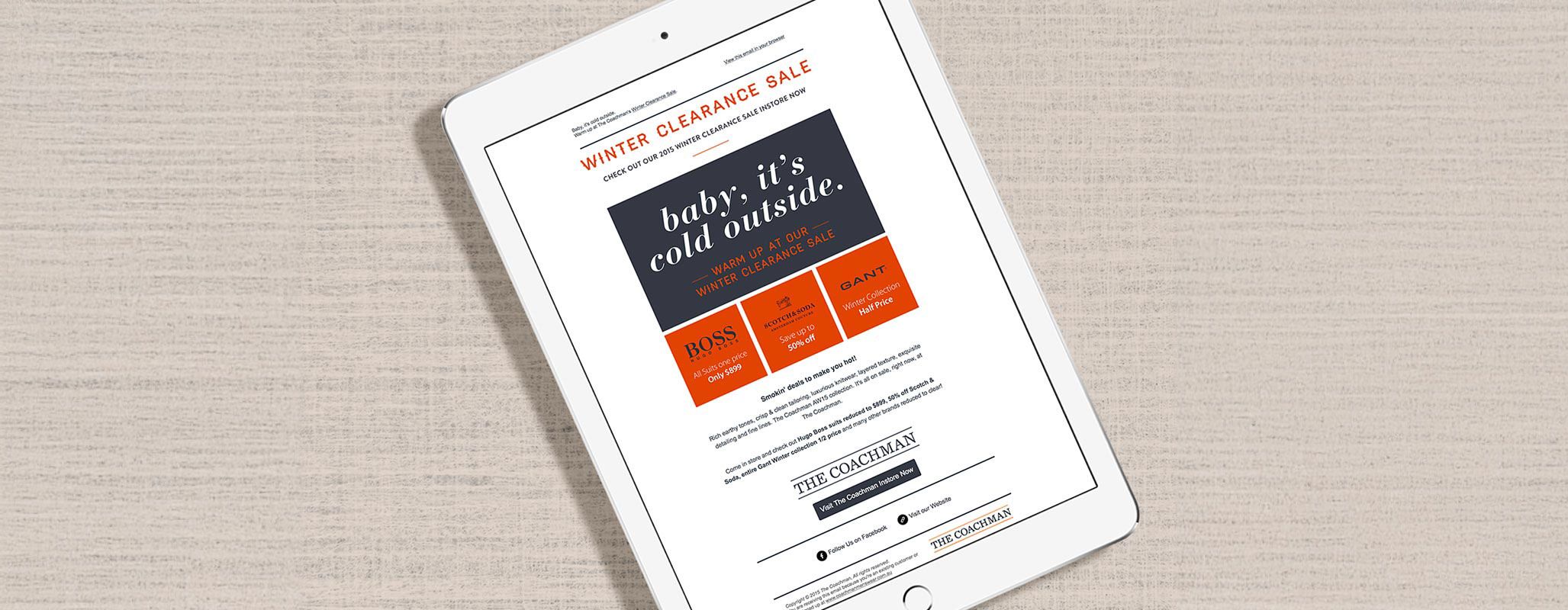 The Coachman Winter Clearance Sale