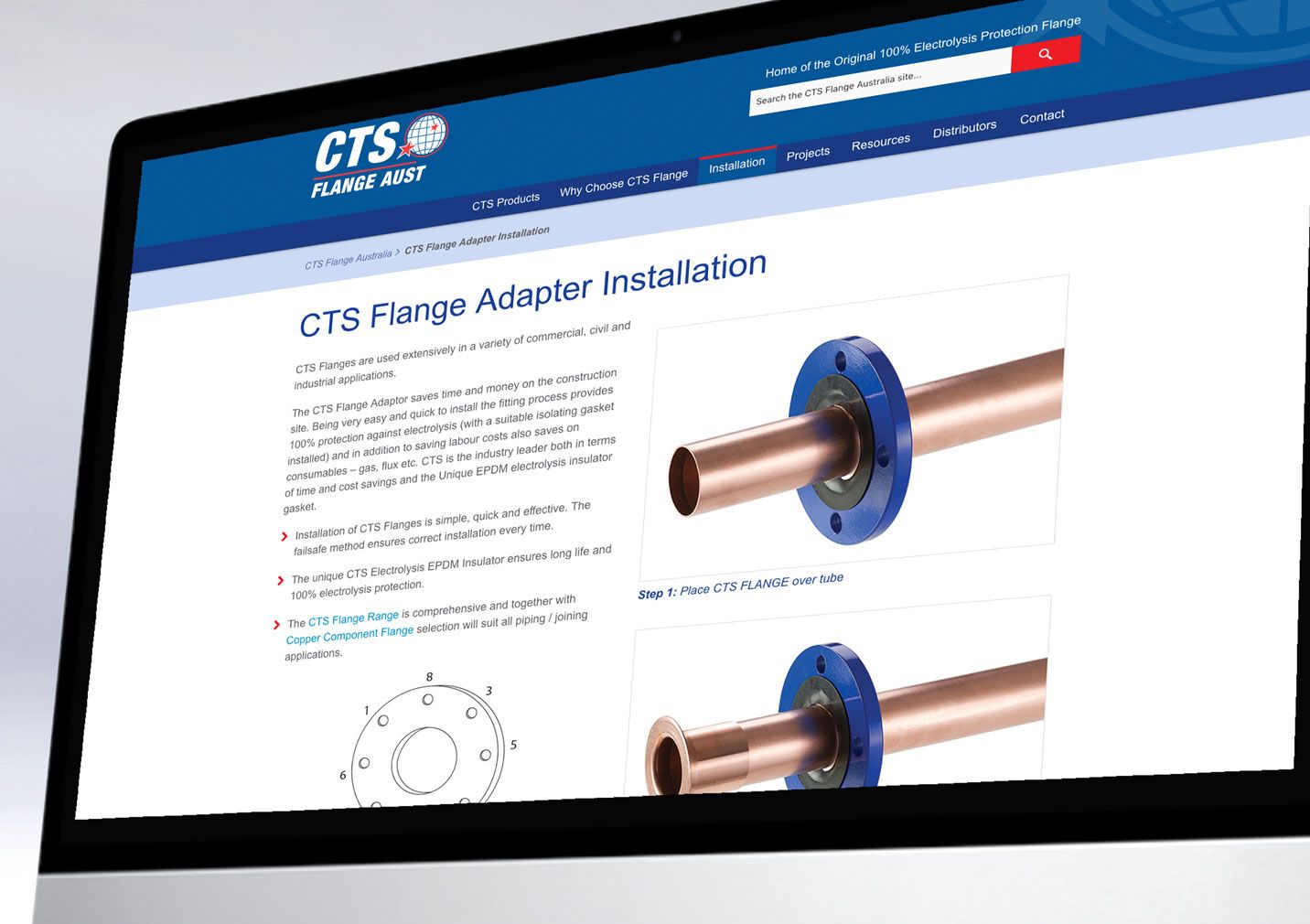 CTS Flanges Website