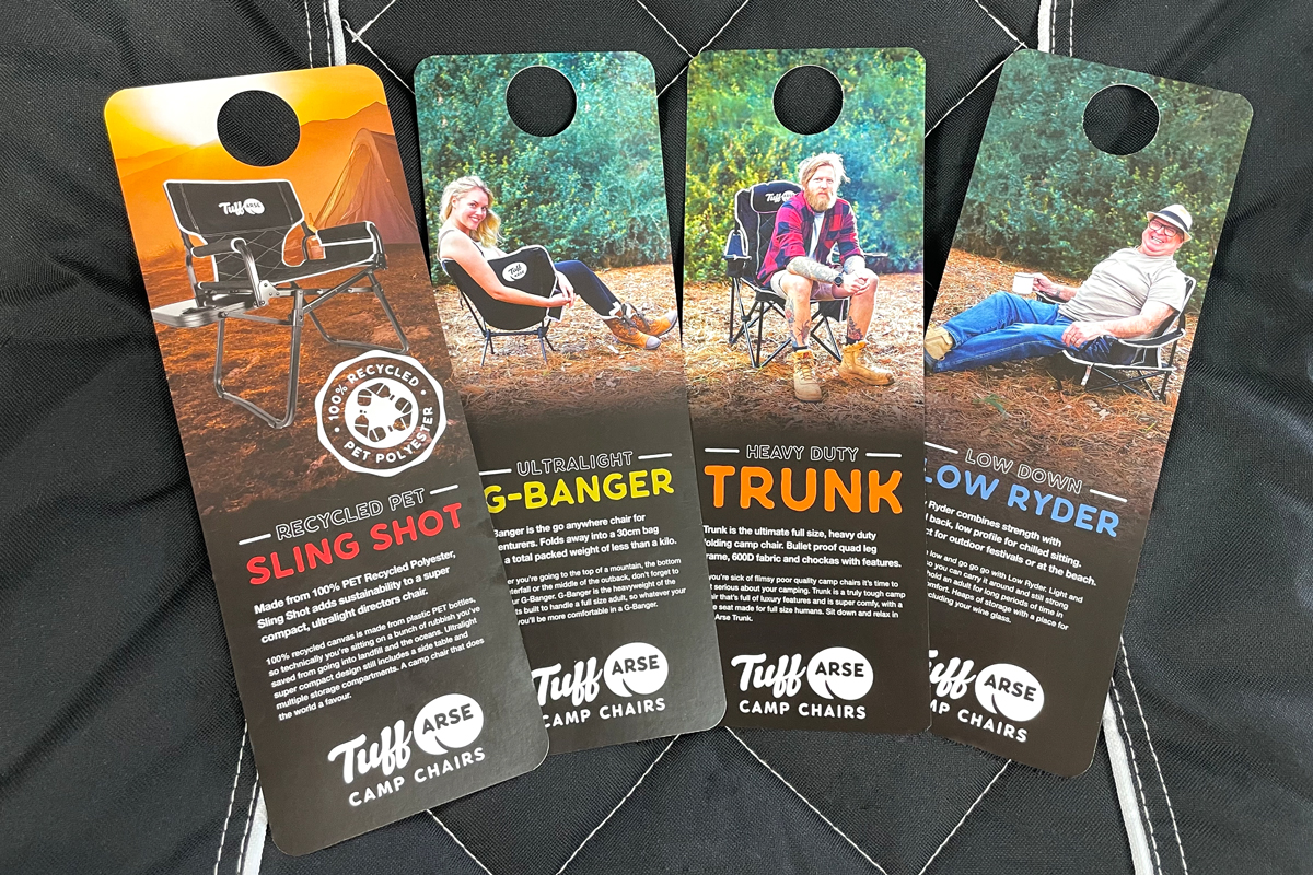 Tuff Arse Camp Chairs - Product Cards