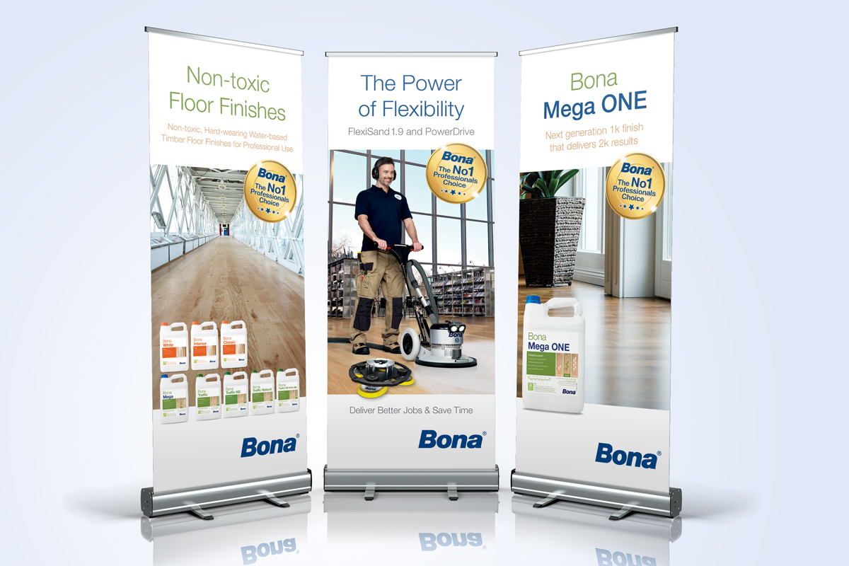 Bona Pull Up Banners
