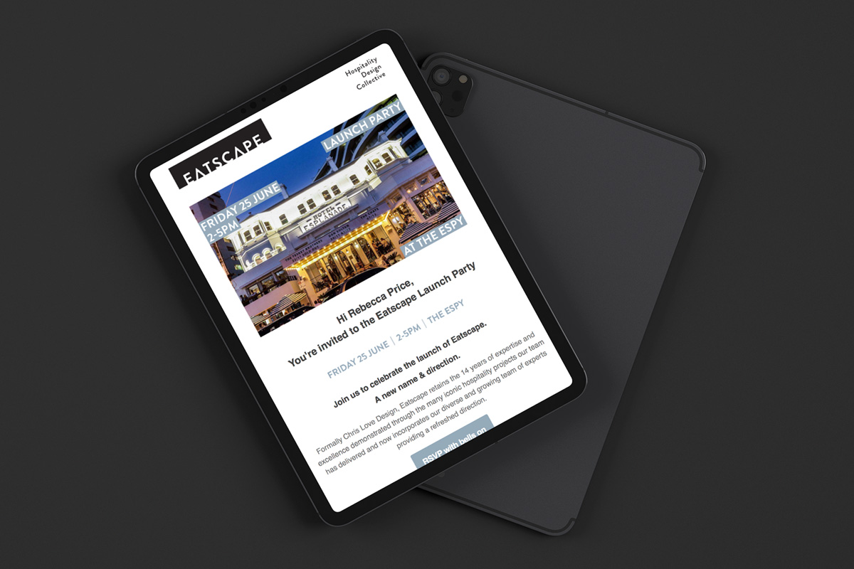 Eatscape Hospitality Design Collective - Invite