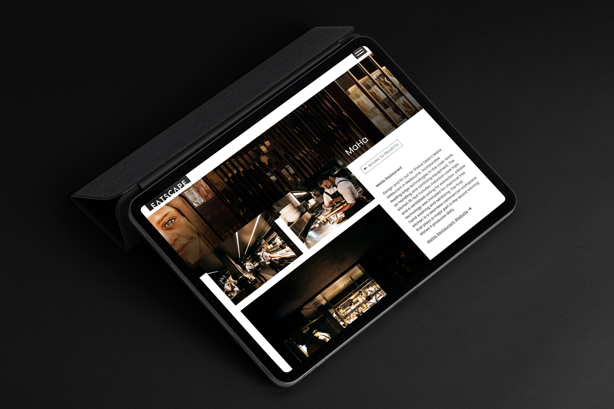 Eatscape Hospitality Design Collective website