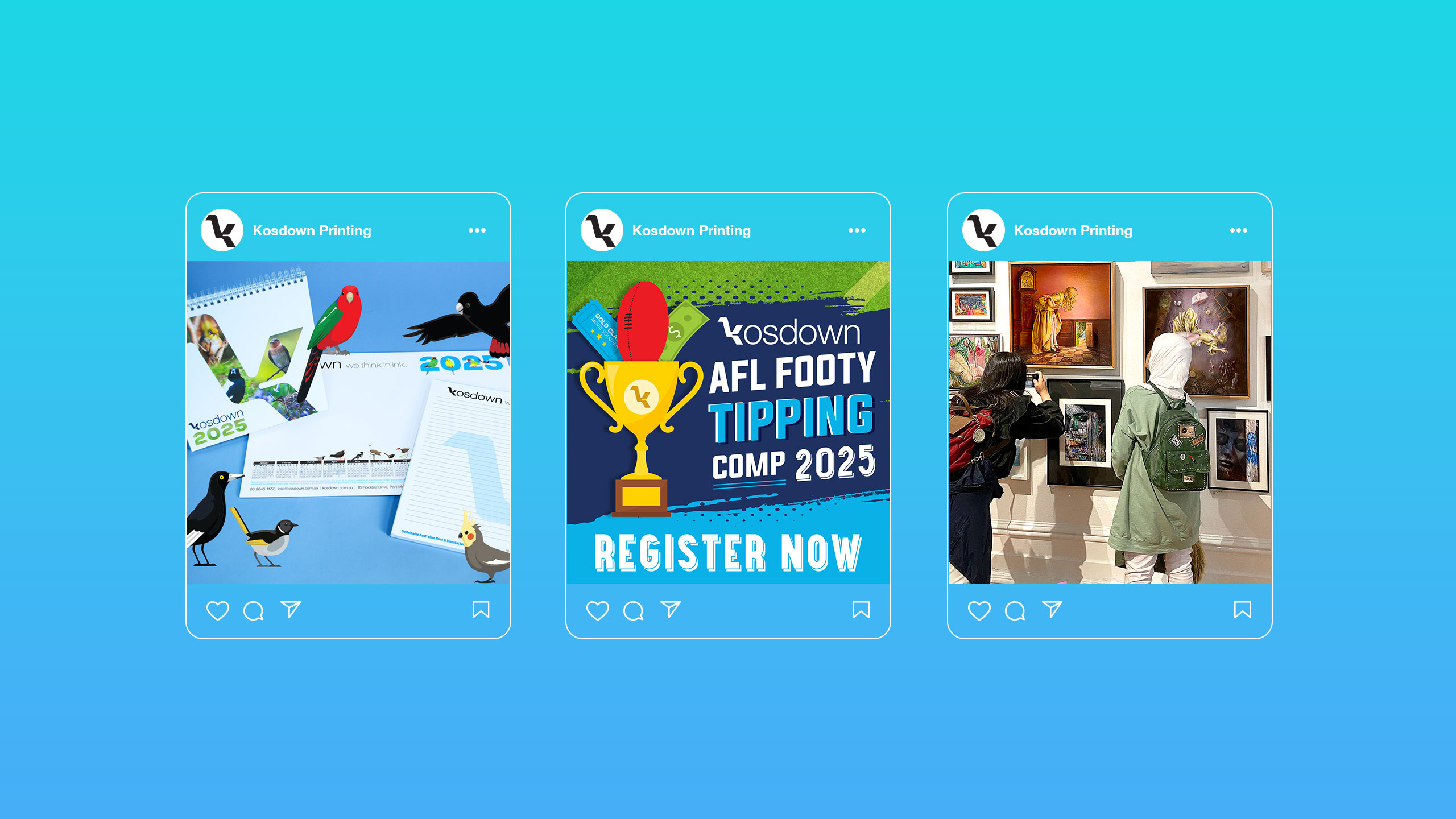 Kosdown Printing Social Media
