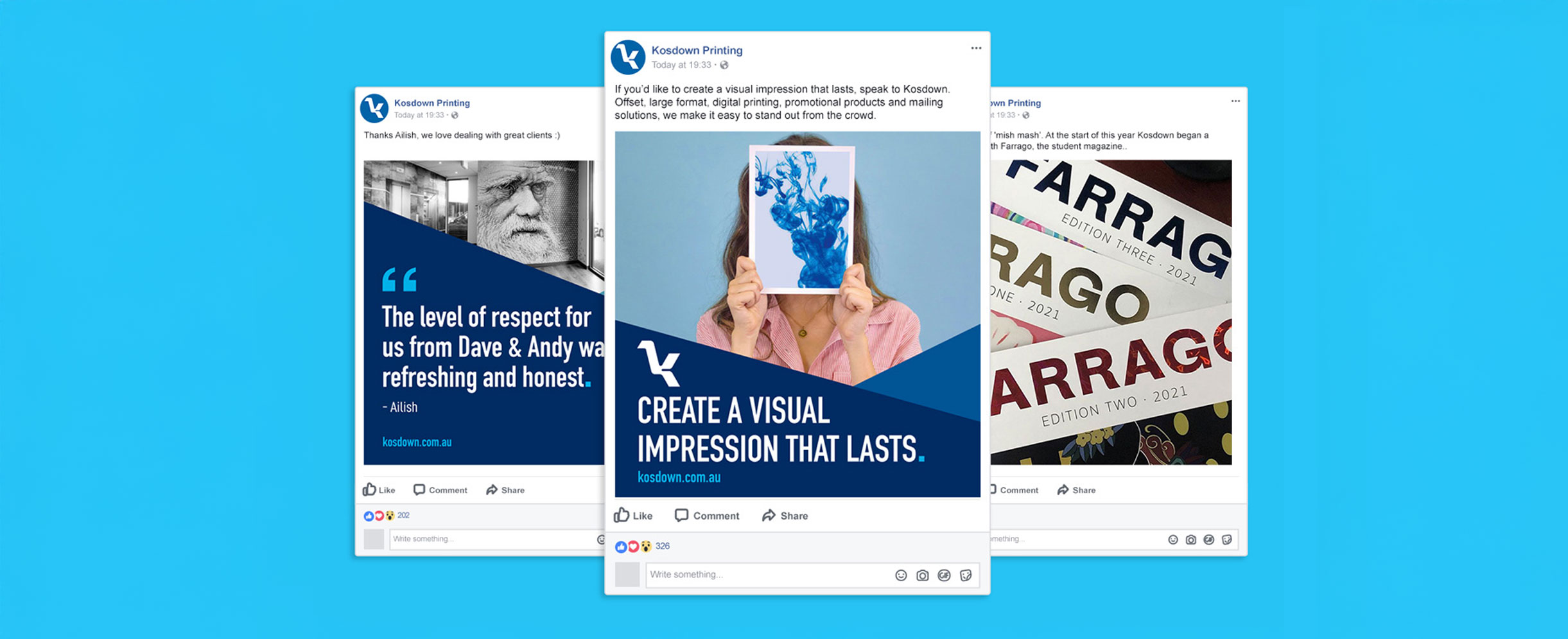 Kosdown media post