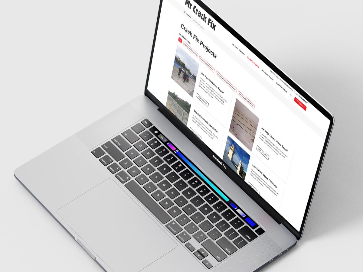 Mr Crack Fix Projects