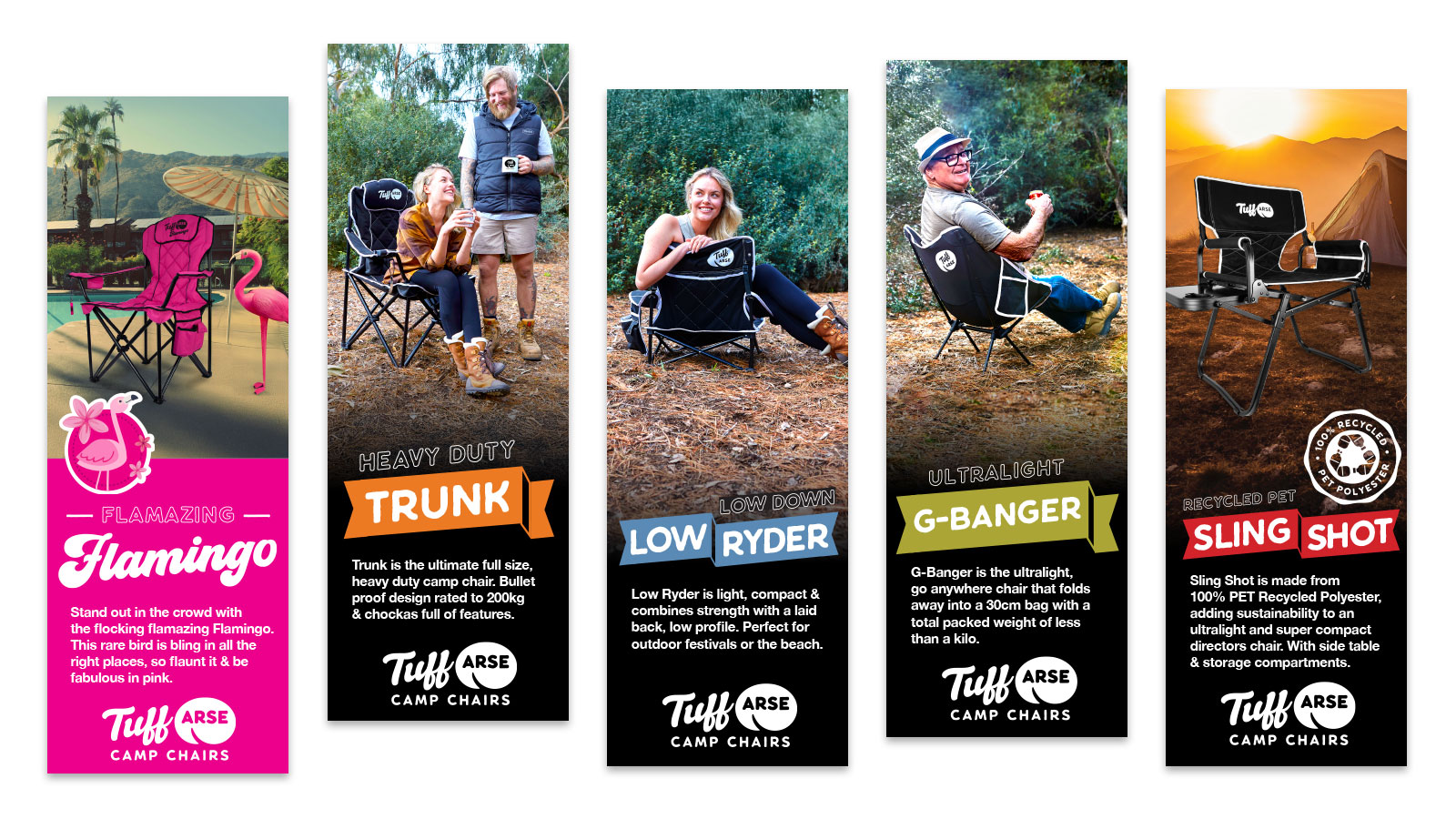 Tuff Arse Camp Chairs