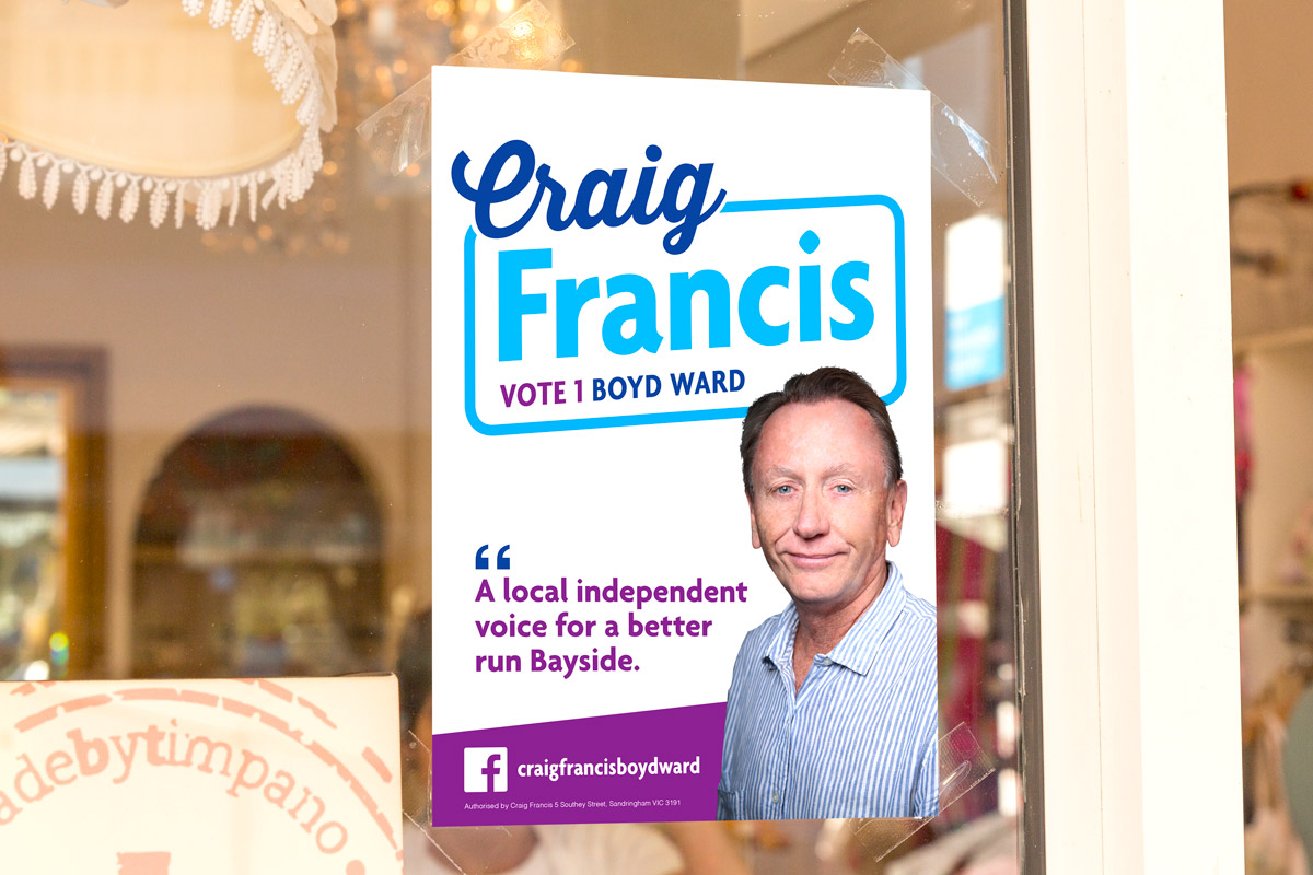 Craig Francis Council Election Campaign