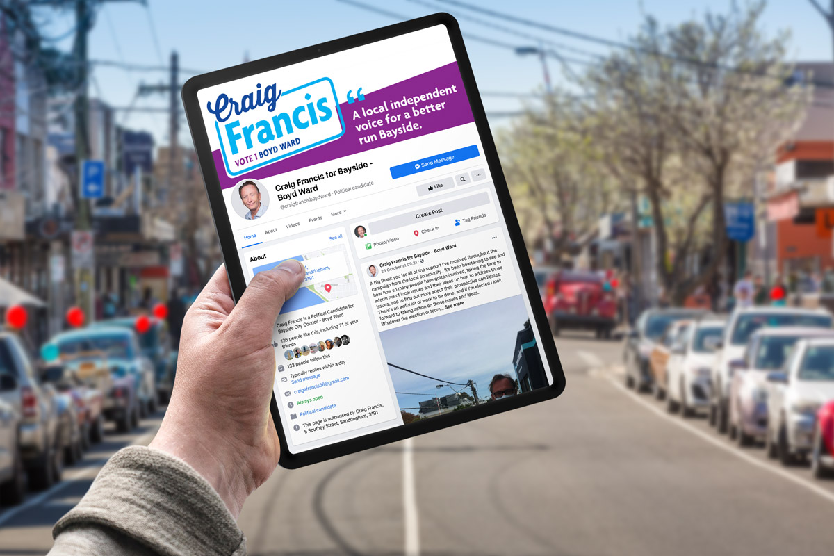 Craig Francis Council Election Campaign