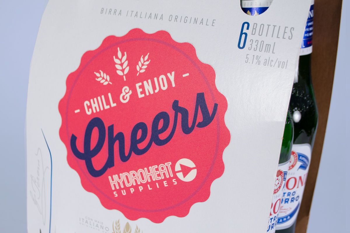 Hydroheat Beer Bottle Packaging