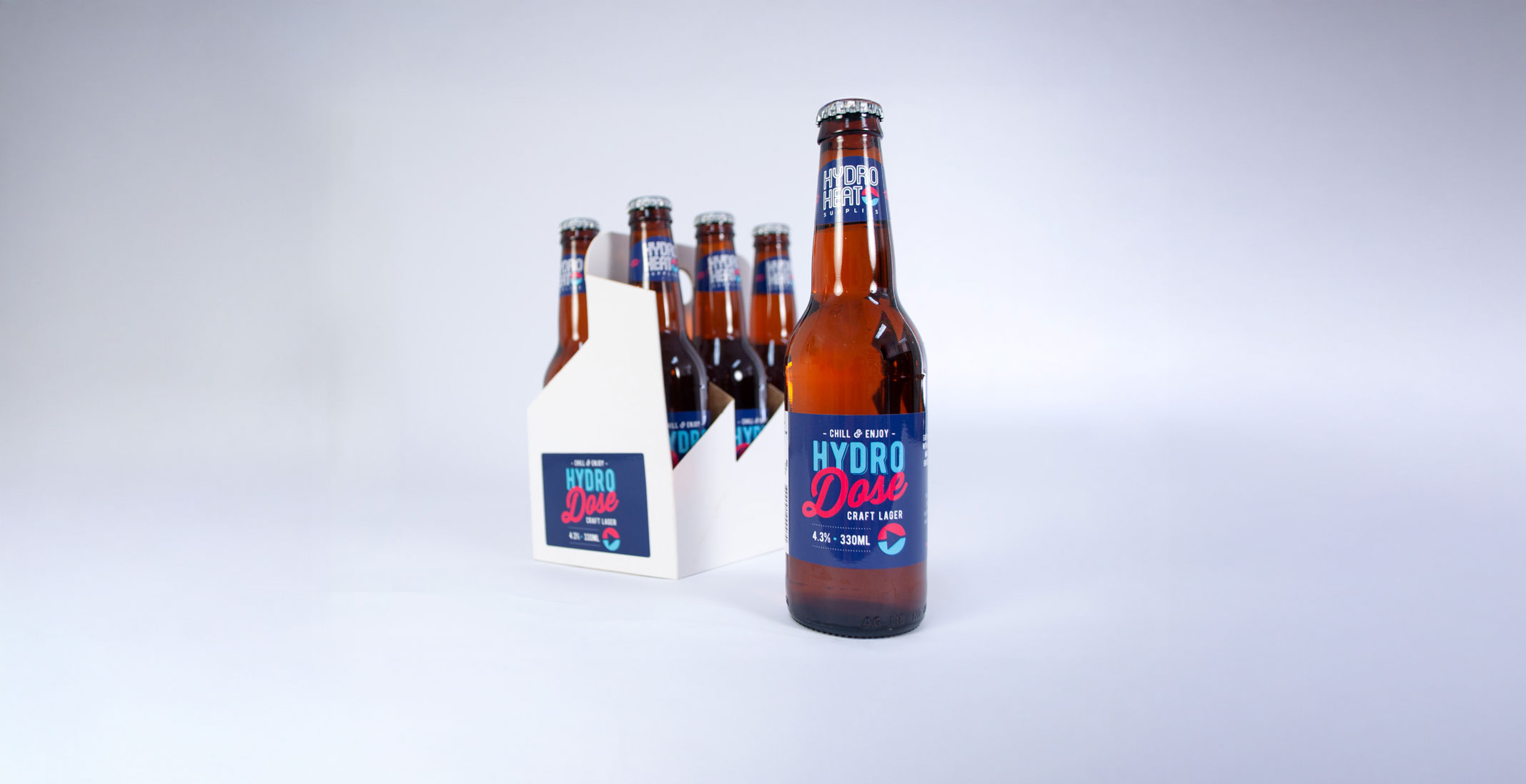 Hydroheat Beer Bottle Packaging