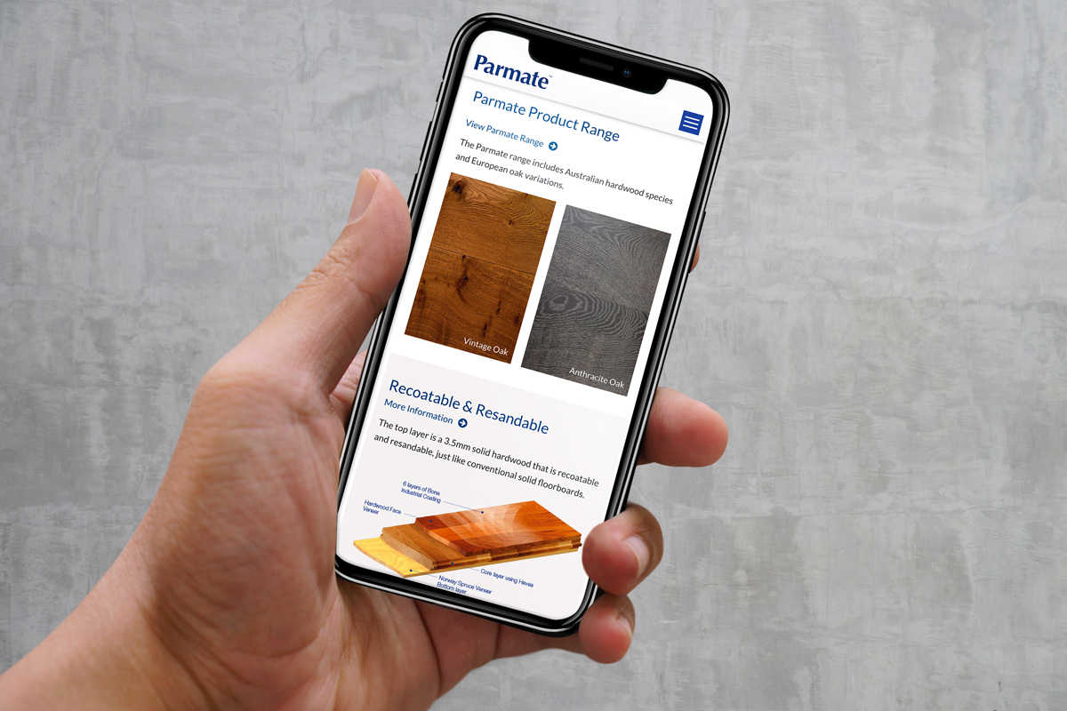 Parmate website